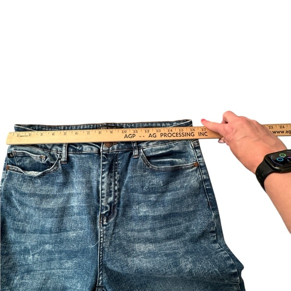 Judy Blue Skinny Jeans Size 15/32 High Stretch Medium Wash Vintage Style - Picture 7 of 10